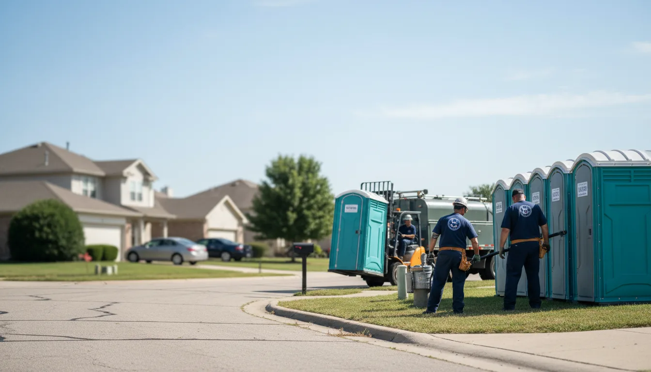 Porta Potty Rental in Giddings, TX near me